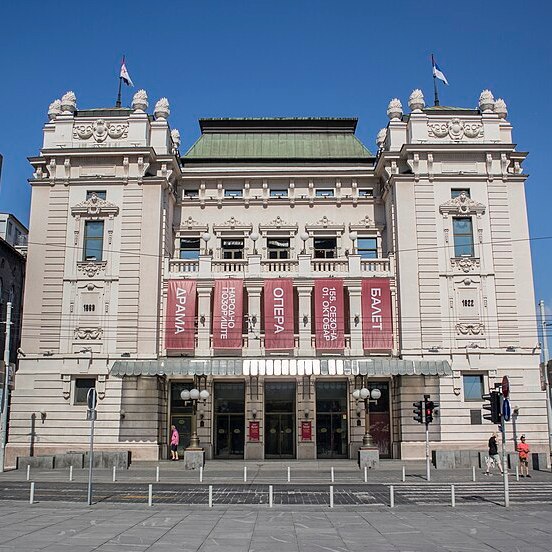 Zdanje Narodnog Pozorišta u Beogradu