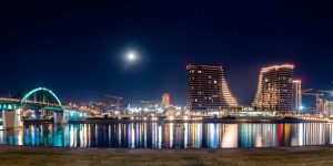 Panoramski snimak Beograda na vodi