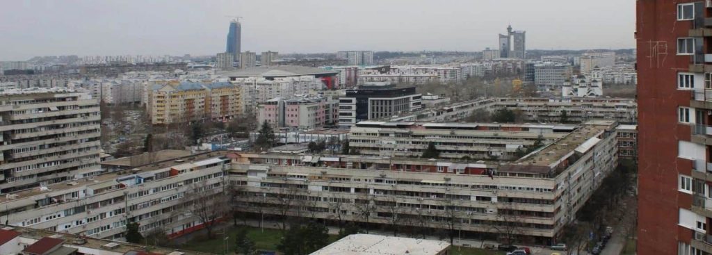 Panoramski pogled na Novi Beograd