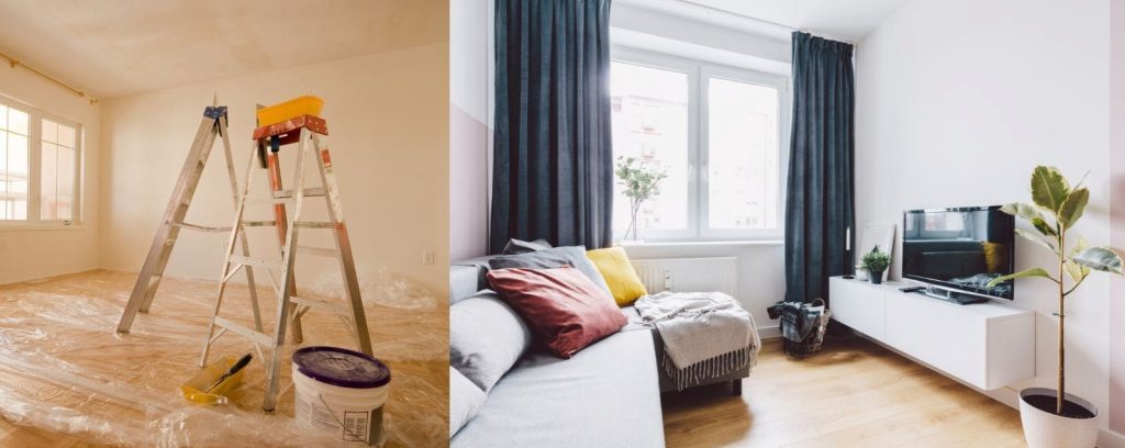 Stan pre i nakon renoviranja