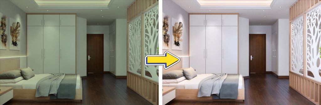 Primer blago obrađene fotografije